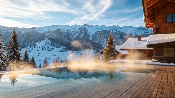 Les 5 attraits des bains thermaux au Monêtier après le ski