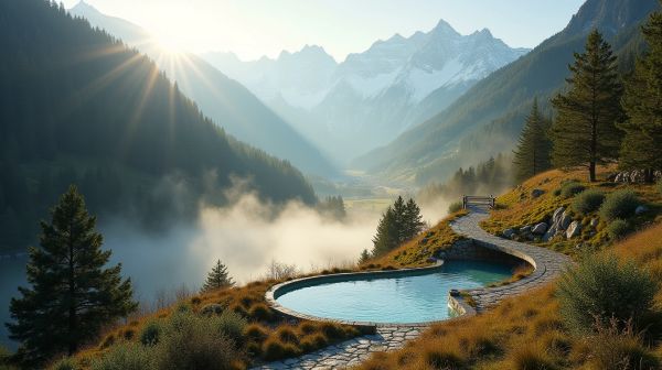 Pourquoi les bains thermaux du Monêtier séduisent au-delà du ski